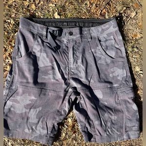 Prana men’s shorts camo size 33 by 10l